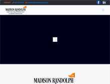 Tablet Screenshot of madisonrandolph.com